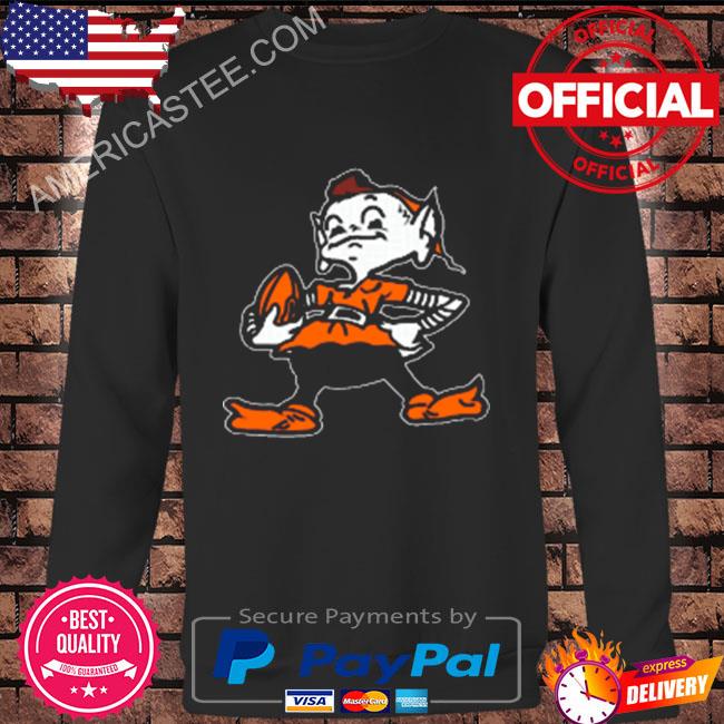 Official cleveland Browns Brownie Elf Logo T Shirts, hoodie, tank top,  sweater and long sleeve t-shirt