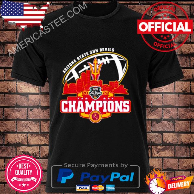 Champion Arizona State Sun Devils Logo Las Vegas City 2022 Shirt