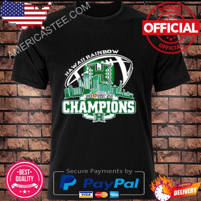 Champion Hawaii Rainbow Logo Howl’s Bowl City 2022 Shirt