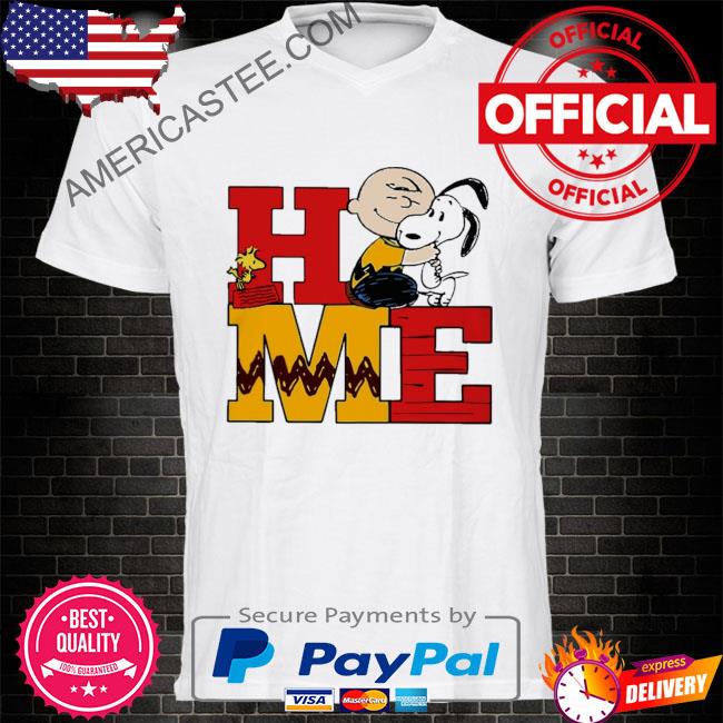 Charlie Brown and Snoopy home 2022 shirt