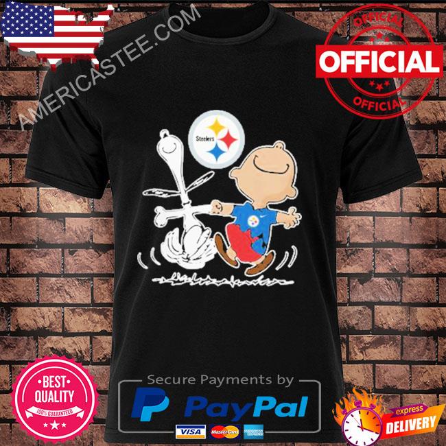Charlie Brown & Snoopy Pittsburgh Steelers shirt