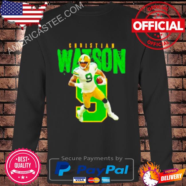 Christian Watson Green Bay Packers number 9 shirt, hoodie, sweater