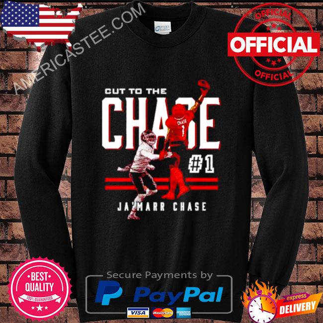 cut to the Chase Ja'Marr Chase Cincinnati Bengals one hand catch shirt