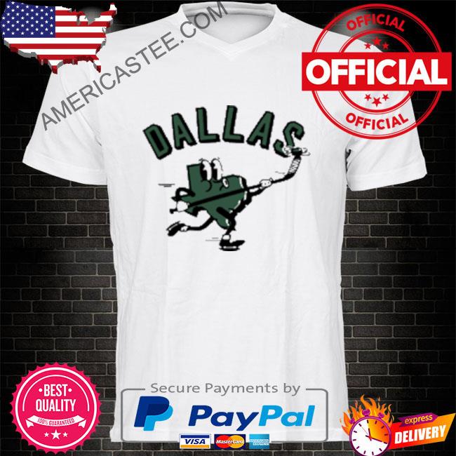 Dallas stars hockey grey state skate shirt