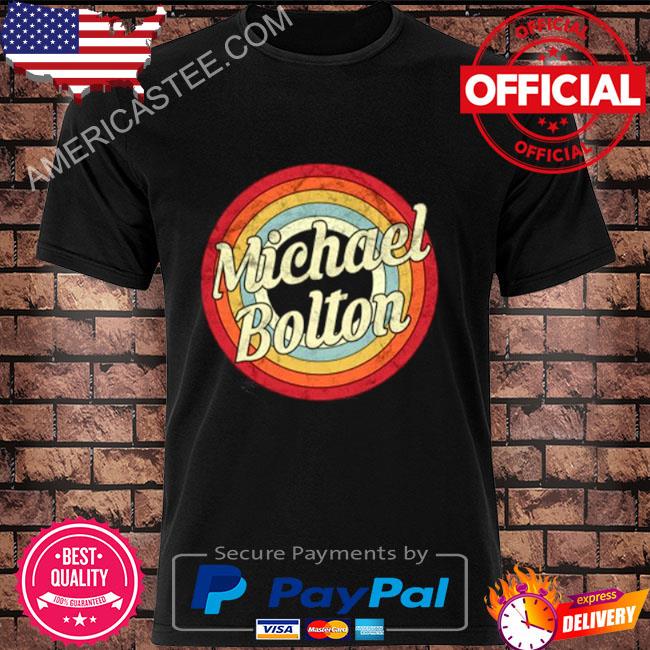 Distressed Design Michael Bolot Name Shirt