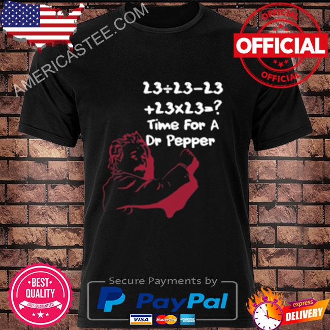 Dr pepper while supplies last shirt