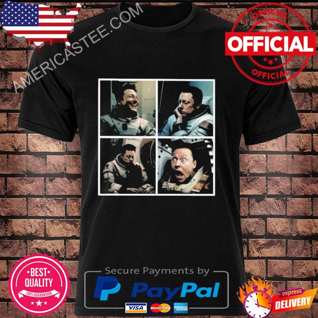 Eze3d Elon Musk In Space T-Shirt