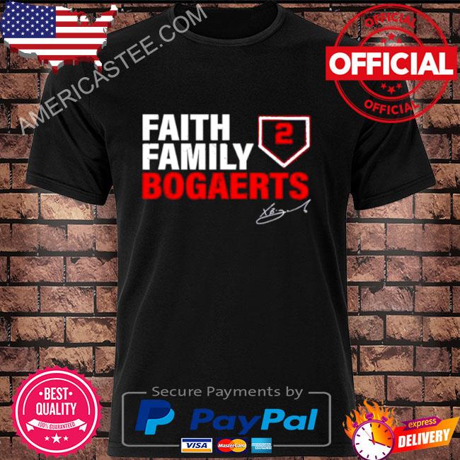 Faith family bogaerts xander bogaerts boston red sox shirt