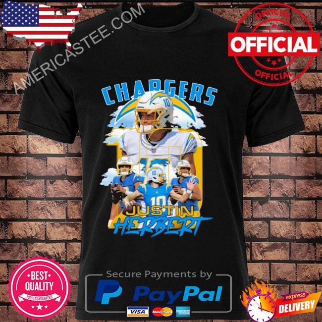 Chargers Football Shirt,Justin Herbert, T-shirt, Tee,jersey