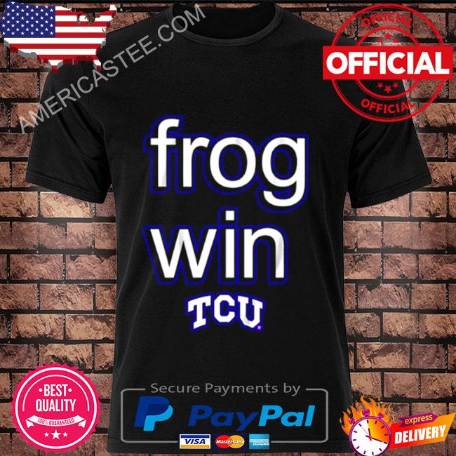 Frog Win 2022 Tcu Football Shirt