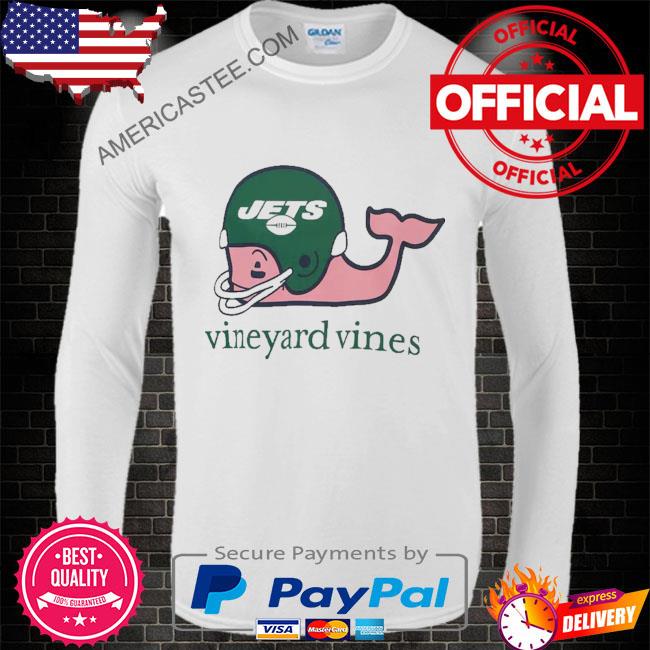 New York Jets Vineyard Vines Circle Logo T-Shirt - White