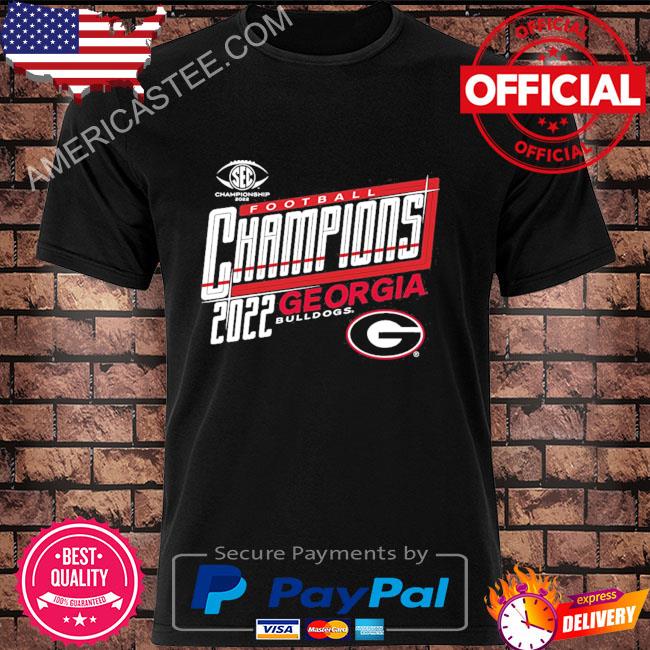 Georgia bulldogs sec champs 2022 locker room shirt
