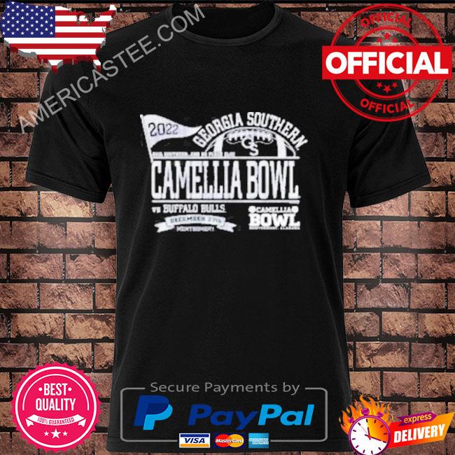 Georgia southern vs buffalo bulls 2022 camellia bowl montgomery alabama shirt