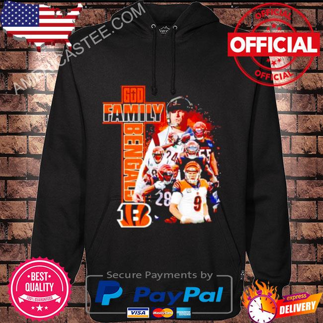 God family Cincinnati Bengals coach and players shirt, hoodie, sweater,  long sleeve and tank top