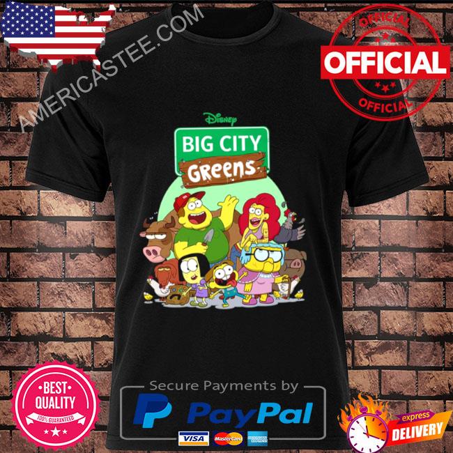 Greens Family Group Funny Big City Greens Shirt