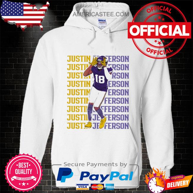 Shirts, Justin Jefferson Lsu Purple Jersey Sizes S2xl