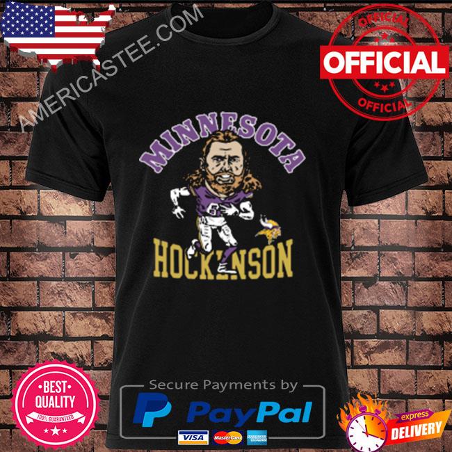 Homage minnesota vikings tj hockenson shirt, hoodie, sweater, long sleeve  and tank top