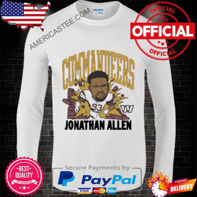 Washington Commanders Jonathan Allen Tee Shirt, hoodie, sweater, long  sleeve and tank top