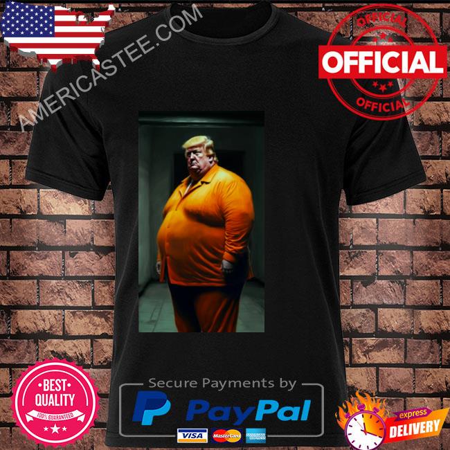 Jail Bird Donny Fat Donald Trump Caricature Parody Art shirt