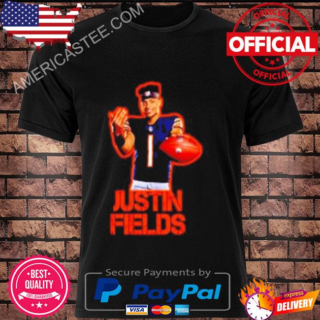 Justin Fields Chicago Bears football T-shirt, hoodie, sweater, long sleeve  and tank top