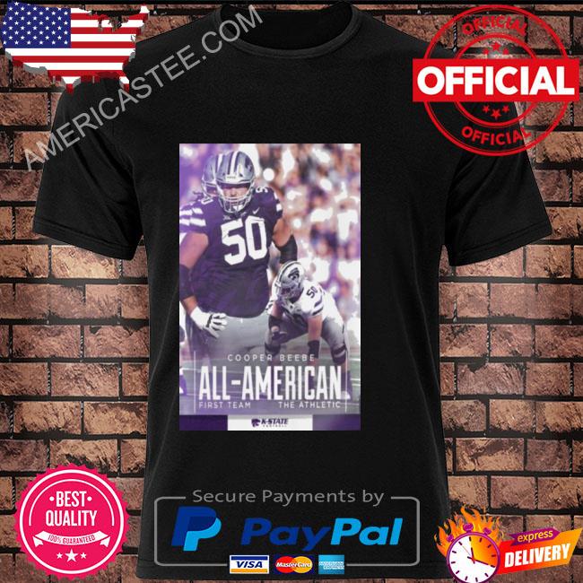 Kansas state the athletic cooper beebe all American first team poster shirt