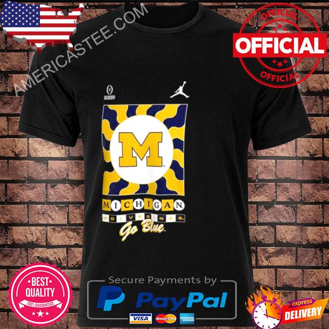 Michigan Wolverines Jordan Brand College Football Playoff 2022 Fiesta Bowl Media Night Shirt