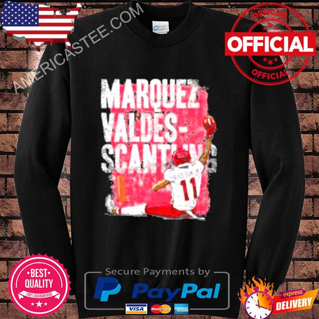 Marquez Valdes Scantling Kansas City Chiefs Pylon Shirt - Limotees