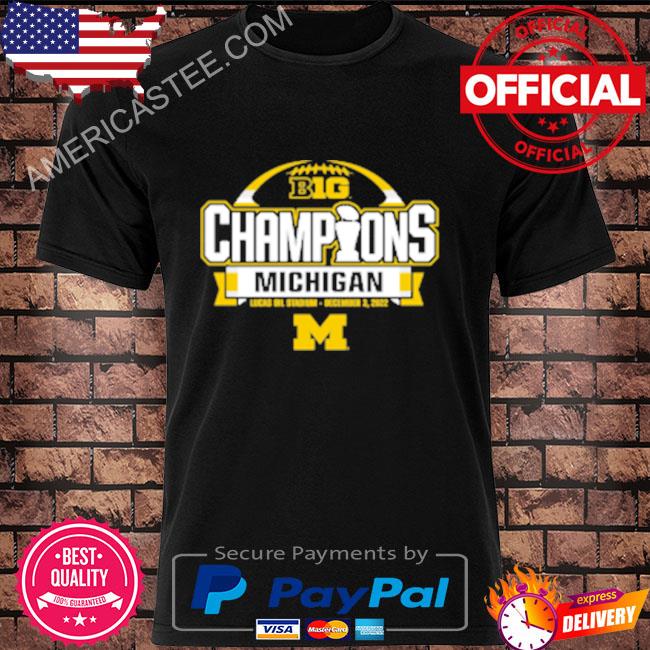 Michigan football big 10 championship shirt
