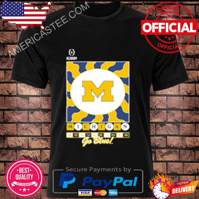 Michigan go blue college football playoff 2022 fiesta bowl media night shirt