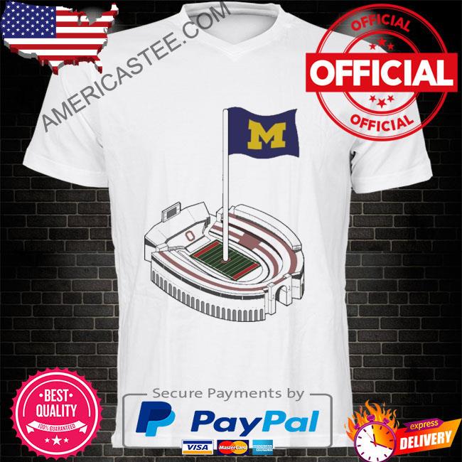 Michigan ohio stadium the shoe shirt