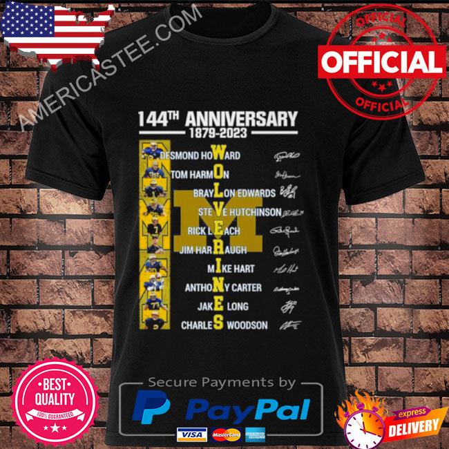 Michigan Wolverines 144th Anniversary shirt