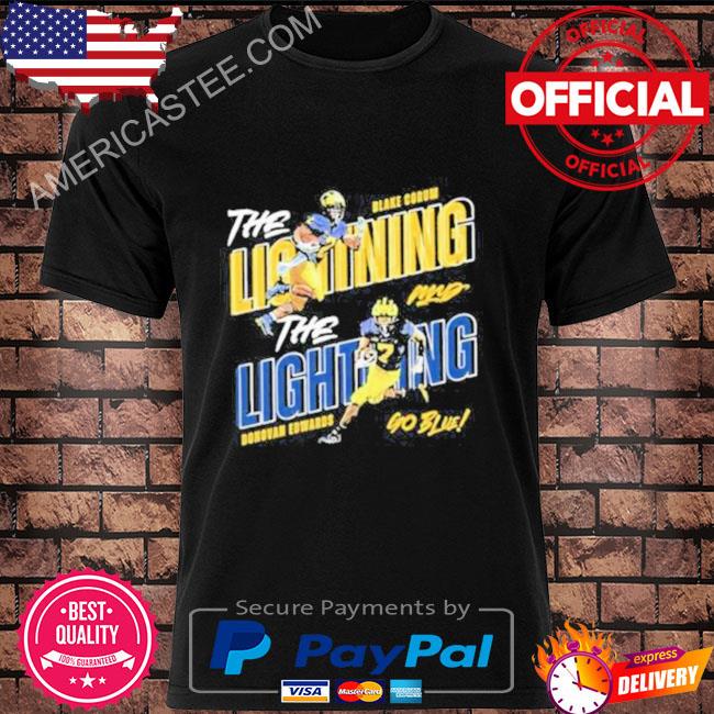 Michigan Wolverines Blake Corum Donovan Edwards Ann Arbor Football Shirt