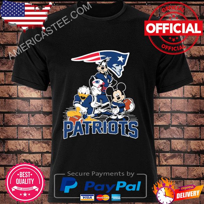 Mickey Mouse New England Patriots American Football Nfl Sports Shirt