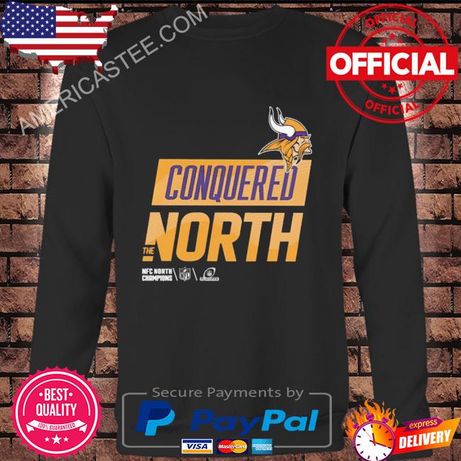 Minnesota Vikings Conquered The North logo T-shirt, hoodie, sweater, long  sleeve and tank top