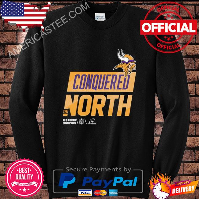 Minnesota Vikings 2022 NFC North Division Champions With Signatures Shirt,  hoodie, sweater, long sleeve and tank top