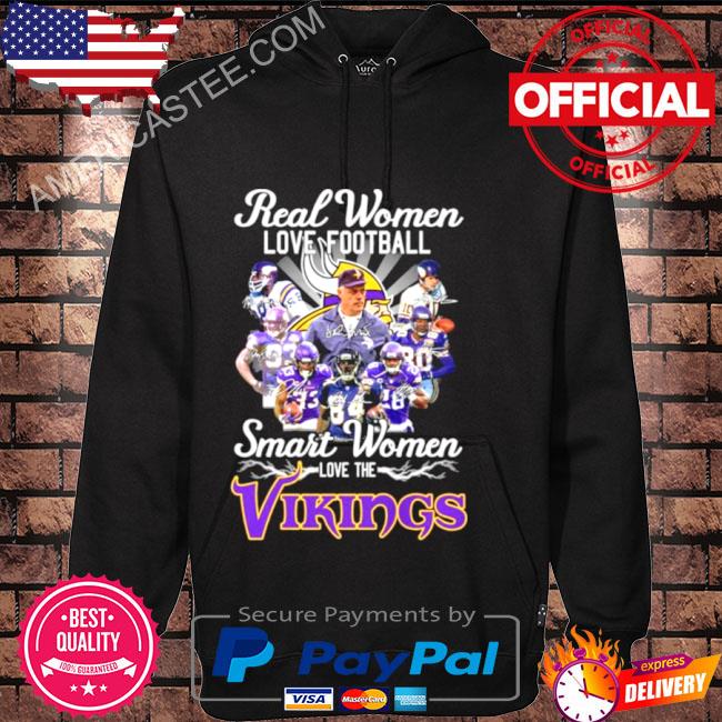 Official Smart Women Love Minnesota Vikings Shirt, hoodie, sweater, long  sleeve and tank top