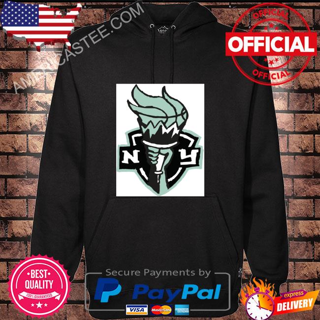 Black New York Liberty Pullover Hoodie