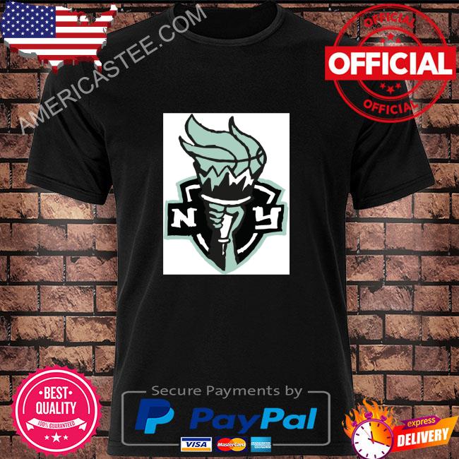 Black New York Liberty Pullover Hoodie