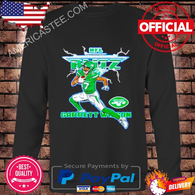 Shirts, New York Jets Garrett Wilson Black Jersey