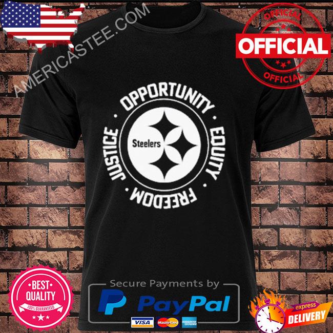 Nfl Inspire Change Opportunity Equality Freedom Justice Steelers shirt -  Wow Tshirt Store Online