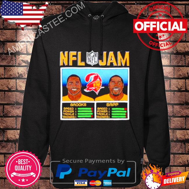 NFL Jam Derrick Brooks and Warren Sapp Tampa Bay Buccaneers shirt, hoodie,  sweater, long sleeve and tank top