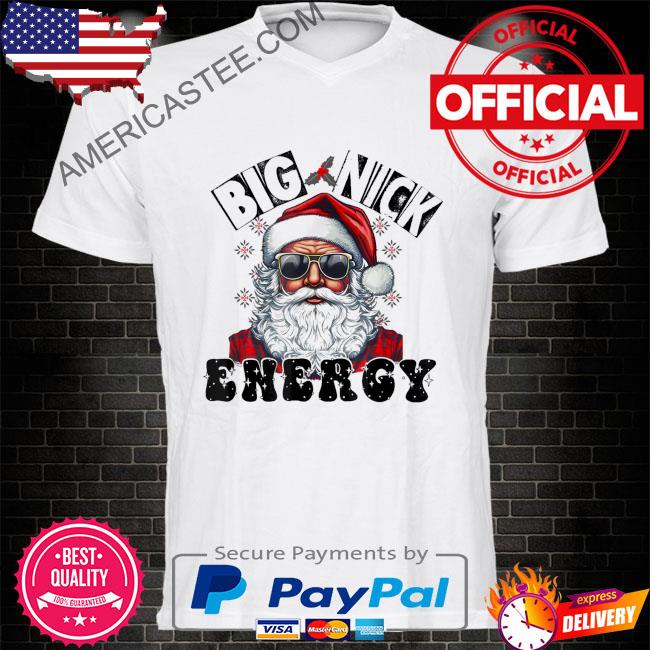 Official big nick energy xmas santa Christmas sweater