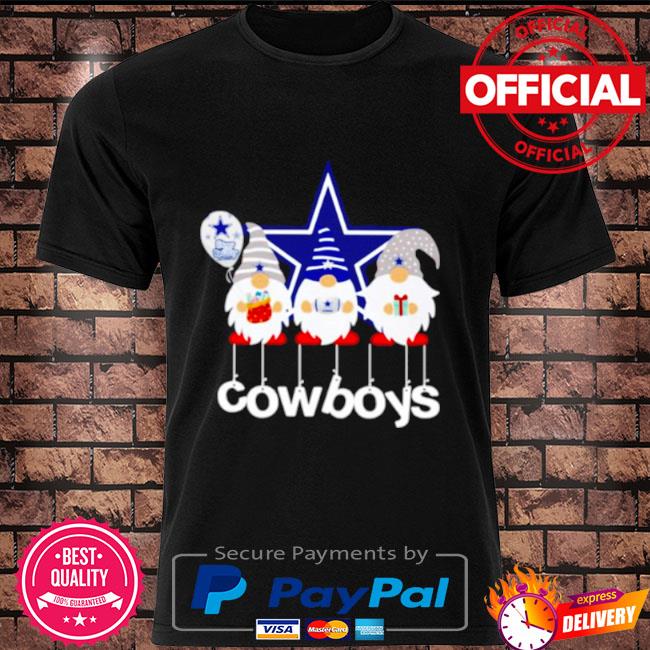 Happy Merry Christmas the Gnomes Dallas Cowboys logo shirt, hoodie