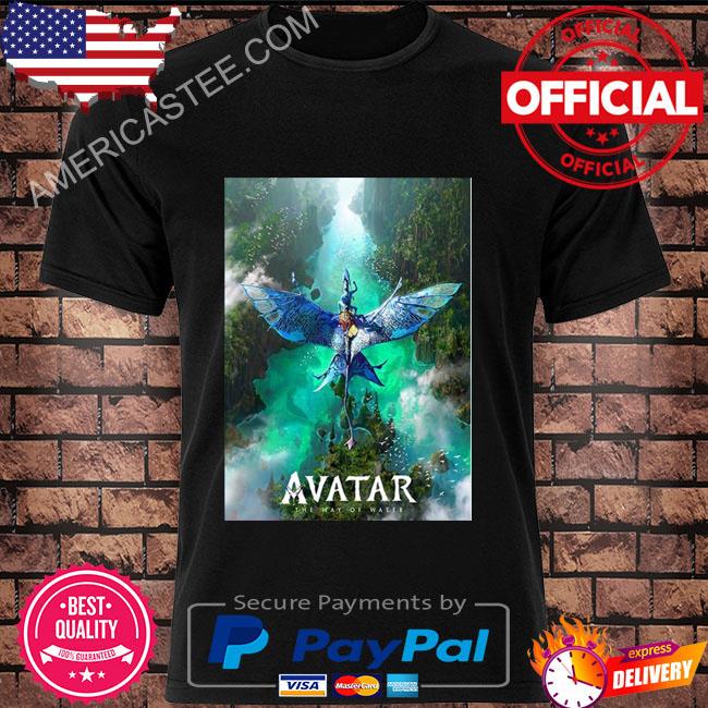 Official The avatar 2 blue out the way of water shirt