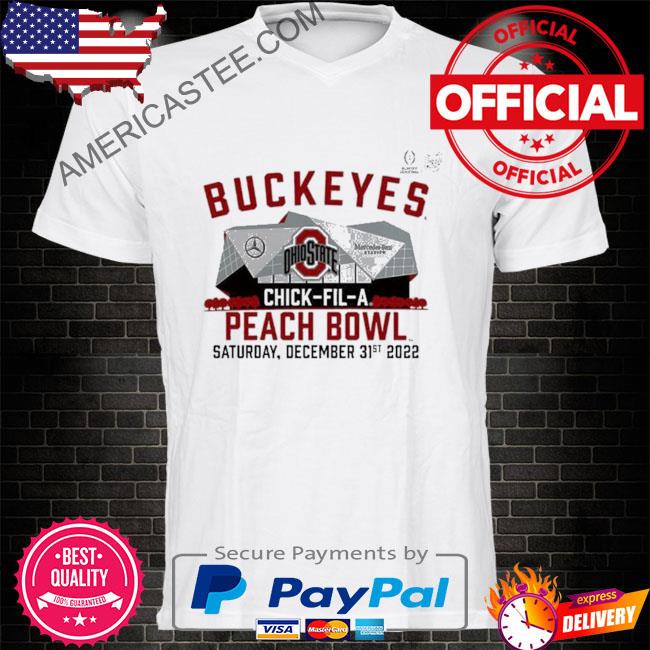 Ohio State Buckeyes College Football Playoff 2022 Peach Bowl Gameday Stadium shirt