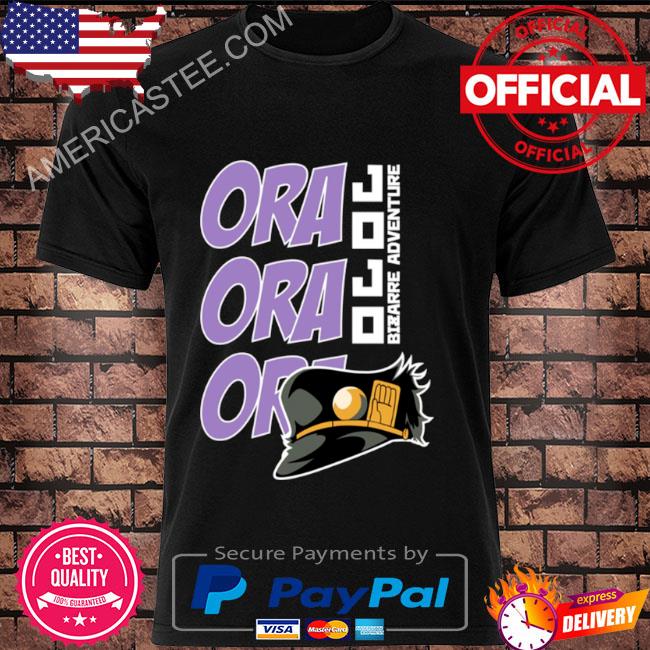 Ora Ora Ora Dark JoJo’s Bizarre Adventure shirt