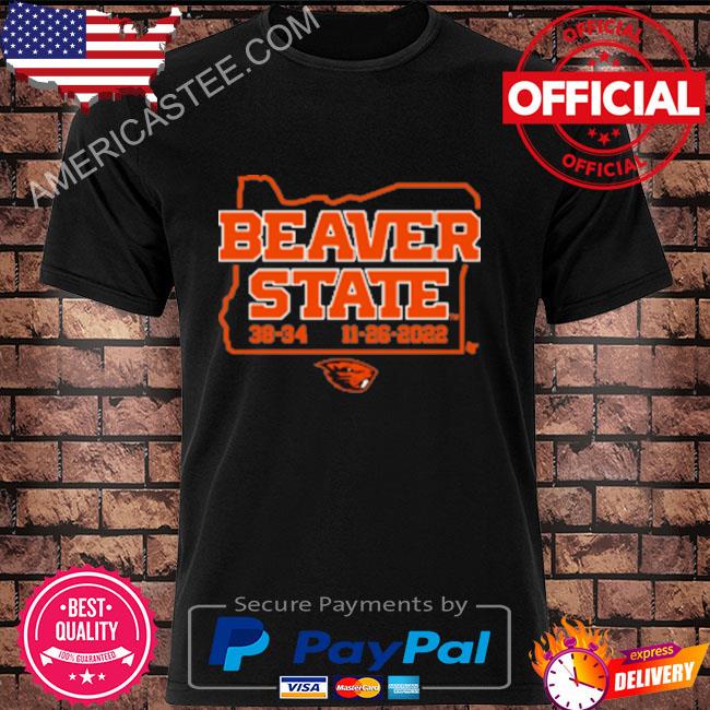 Oregon state football beaver state shirt