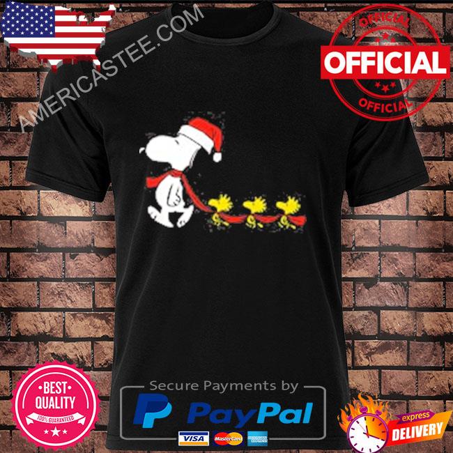 Peanuts Snoopy and Woodstock Holiday Shirt