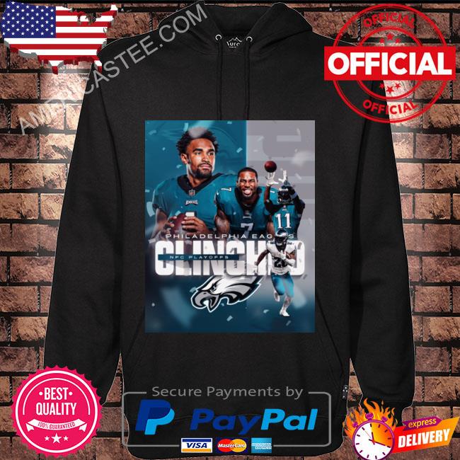 Philadelphia Eagles Clinched NFL Playoffs 2022 Best T-Shirt - Rosita Deal