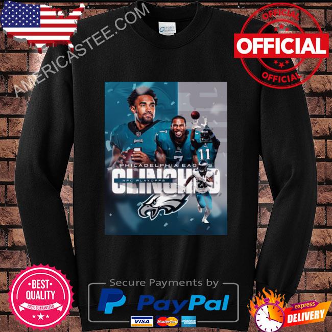 Philadelphia Eagles 2022 NFC Clinched Playoffs Team Shirt, hoodie, sweater,  long sleeve and tank top